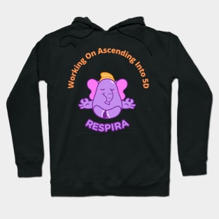 Cute Meditating Elephant Hoodie